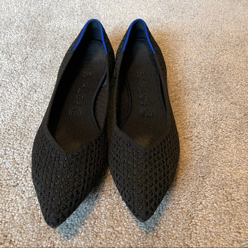 Rothy’s Black Honeycomb Point